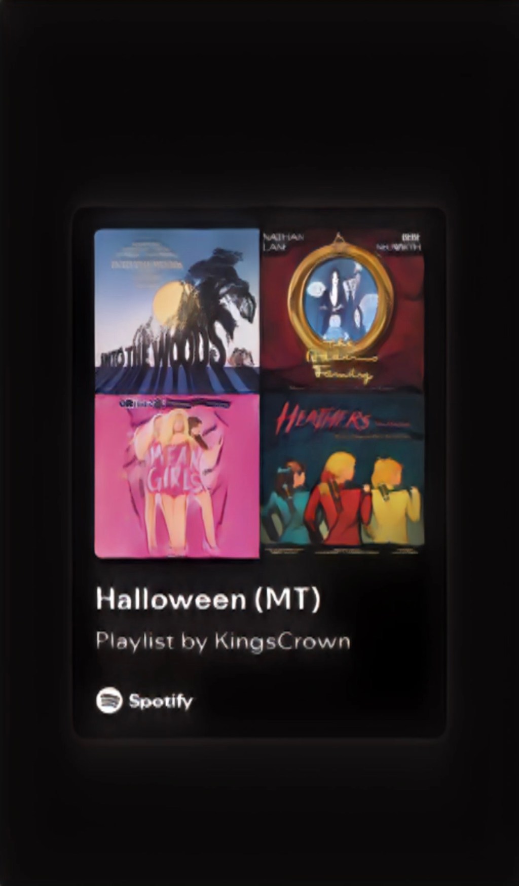 Halloween Playlist for all of the Musical Theatre&nbsp;Fanatics